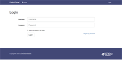 Desktop Screenshot of cp.carrentalsolutions.com